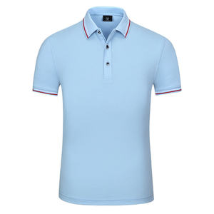 Venta al por mayor logotipo personalizado de talla grande para hombre de Golf Slim Fit liso manga corta/larga bordado 100% algodón Polo camisa Polo - Product Image 6