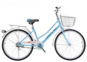 <span class=keywords><strong>Bicicleta</strong></span> Urbana Clásica Deportiva Retro para Adultos y Damas, de 24-26 Pulgadas, de Una Sola Velocidad, con Cesta, Popular en 2026 - Product Image 5