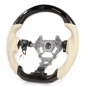 <span class=keywords><strong>พวงมาลัย</strong></span>รถยนต์คาร์บอนไฟเบอร์ LED สำหรับ Nissan Latio Sylphy Tiida 2005โปรดทราบว่าจะ2011 - Product Image 5