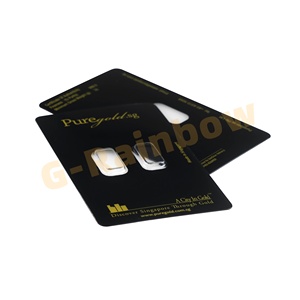 Double pochette en or fin 0,5g 1g 2g 4g 5g 6g 8g 10g 20g 50g 100g 250g pour pièces de monnaie argentées, médailles, packs - Product Image 4