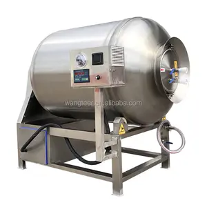 Automatic Stainless Steel Chicken Fish Food Mutton Meat Tumbler Vacuum Marinator Marinating Machine