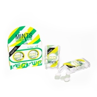 SUNTAK Private Label Sugar-Free Cool Pineapple Breath Mints Oral Health Tablet Candy Fruit Flavour Sweets Lovers