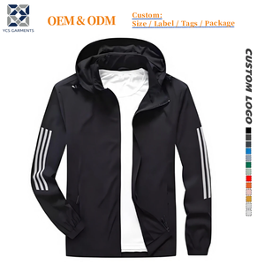 Chaqueta Bomber con Estampado de Corazón para Hombre |   Chaqueta Urbana con Cuello Alto de Algodón y Poliuretano |   Moda Primavera Resistente al <span class=keywords><strong>Viento</strong></span> y Servicio OEM Personalizado - Product Image 1