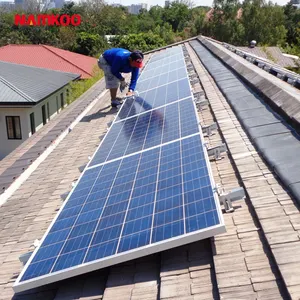 Latest hot selling single crystal solar photovoltaic panel power generation system on grid solar system