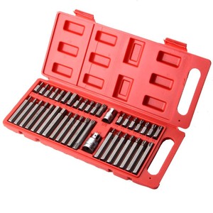 40-Piece Star <b>Screwdriver</b> <b>Bit</b> <b>Set</b> 1/4 In Drive Carbon Steel Industrial Grade Automotive Repair Tools - Product Image 1