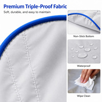Tapis de litière pour chat imperméable, résistant aux griffures, anti-fuite, tapis intelligent pour litière, vente en gros