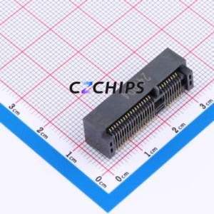 PCIE-52P90H PCI/PCIe Connector SMD,P=0.8mm Connector mPCI-E 52P 36P Horizontal Mount - Product Image 1