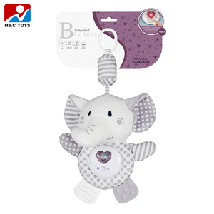 IDS sleeping-muñeco relajante de dibujos animados para bebé, Juguete musical de animales para calmar el llanto - Product Image 5