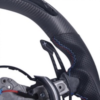 Volant LED en fibre de carbone mat pour Bmw F30 F32 F33 F34 F35 F36 F22 F21 F10