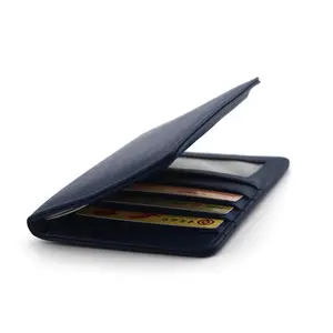 High Quality Personalized Leather Passport Holder Case For Business Men Gift