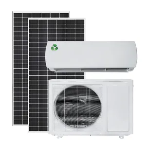 High Quality Affordable Hybrid Solar Power AC Air Conditioner Price DC Room 20 Solar Mono Split System Conditioner Rv Ac 570 3.2