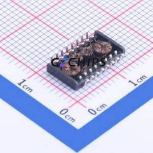 Transformador LAN HR681686 SMD-16P, Inductor de 12.7x7.1mm - Product Image 2