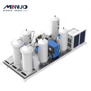 Superventas 99.99% Generador de nitrógeno en contenedor de alta pureza Máquina de gas PSA confiable con componentes de núcleo PLC - Product Image 5