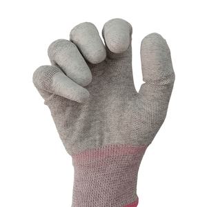 Guantes DE TRABAJO ESD sumergidos PU con control estático XS/S/M/L/XL/2XL con logotipo personalizado para montaje de vehículos eléctricos - Product Image 5