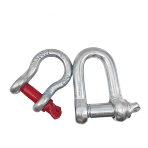 Manilles à vis américaines en acier inoxydable avec goupille de sécurité pour applications industrielles lourdes et minières - Product Image 2