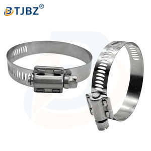 Abrazaderas de Radiador de Acero Inoxidable SS304 Tipo Americano, Ajustables, Métricas/Pulgadas - Product Image 4