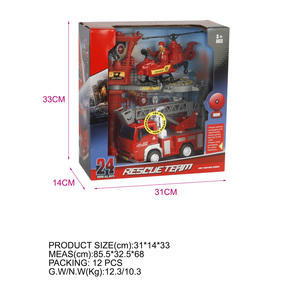 Equipo de rescate de <span class=keywords><strong>bomberos</strong></span>, <span class=keywords><strong>juguete</strong></span> con motor de fuego, torre de reloj con luz y sonido, superventas de <span class=keywords><strong>Amazon</strong></span> - Product Image 5