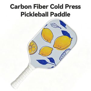 Carbon Fiber T700 Attack Style Pickleball <b>Paddle</b> <b>With</b> Grit Paint Matte Finish Enhanced Friction <b>Control</b> Customizable & Wholesale - Product Image 2