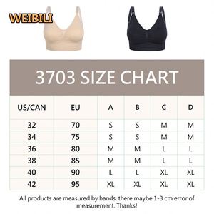 LOGO Custom Comfort Wireless Front Open Maternidad <span class=keywords><strong>Embarazo</strong></span> Mujeres Windows Deportes Sujetador de lactancia sin costuras para mujeres - Product Image 2