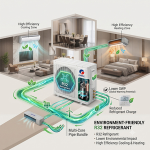 Climatisation Multi-Split <span class=keywords><strong>GREE</strong></span> A+++ 18000-42000 Btu R32 220V 50Hz pour Projet Économie d'Énergie France - Product Image 4
