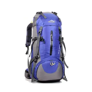 다기능 50L + 5L 방수 여행 가방 배낭 가방 야외 캠핑