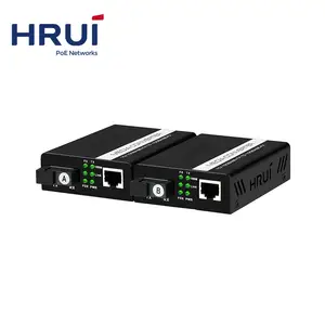 New 100M RJ45 Port 3Km 25Km Chế Độ Đơn Đa Chế Độ Fiber Optic Media Converter Với Fiber Port