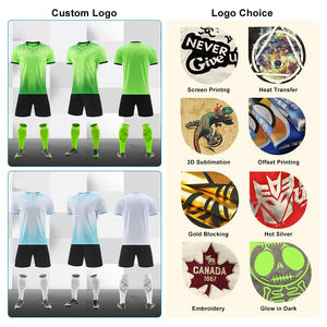 Ensemble de maillots de football personnalisés WOJIEER, respirant, 100% polyester, séchage rapide, sans manches, maillot de football de haute qualité, uniforme de football pour - Product Image 5