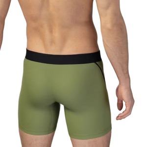 CELINNE High Quality Sports <b>Men</b> Underwear Modal Spandex 3D Support <b>Pouch</b> Skin Friendly Elastic Waist <b>Men</b> Boxer Briefs - Product Image 4