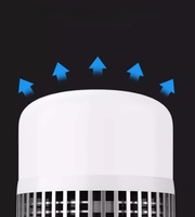 Ampoule LED E27 220V, éclairage à économie d'énergie, haute luminosité, sans scintillement, haute puissance, globe lumineux résistant aux intempéries, école, 6500K