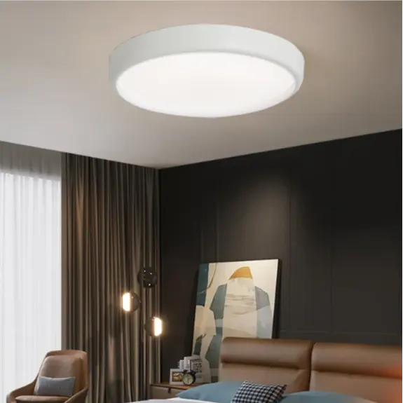 Led Surface Mounted Lights Indoor Lighting Round Shape Modern Lamp Led Ceiling Light Induction Office Home Iron Plastic 20 80