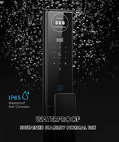 Glomarket Tuya Serrure de porte étanche 3d reconnaissance faciale application numérique biométrique empreinte digitale serrure intelligente extérieure pour porte en bois