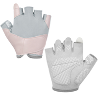 Guantes de Gimnasio de Microfibra MKAS con Absorción de Impactos y Diseño de Medio Dedo para Dominadas, Kettlebell y Entrenamiento Funcional para Hombres