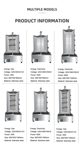 Machine à shawarma au gaz, brûleur pour machine à <span class=keywords><strong>kebab</strong></span> doner, machine à shawarma - Product Image 3
