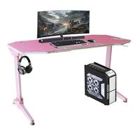 Tables de jeu RVB rose Bureau à hauteur réglable Bureau assis-debout Bureau debout
