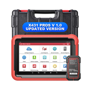 업그레이드 실행 X431 Pro V5.0 자동 진단 도구 전체 시스템 스캐너 자동차 진단 X-431 Pro V1.0 버전