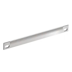Cuchillas de Corte de Película Plástica Dentadas Rectas para Máquinas de Empaquetado Vertical en la Industria Alimentaria, para Cortar Bolsas de Plástico - Product Image 2