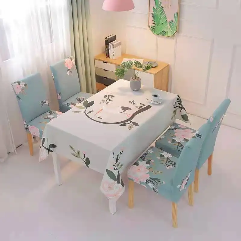 Großhandel wasserdichte PVC Tischdecken fertige karierte Muster Home Dining Tischdecken