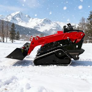 Mini Frontlader Raupen-Kompakt lader V1000 Kompakt lader mit Anbaugeräten für den Bau - Product Image 1