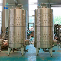 Cuve de fermentation automatique de brassage de bière pour la construction de ferme de bière d'artisanat d'équipement de fermentation
