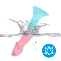 Productos al por Mayor Dildo Eléctrico Grande con Control Remoto Vibrador Telescópico de Empuje Realista para Sexo Femenino