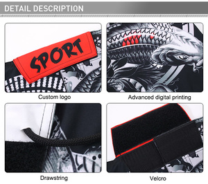 Pantaloncini Personalizzati Colorati per Muay Thai MMA <span class=keywords><strong>Kick</strong></span> Boxing da Uomo - Product Image 5