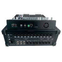 Mezclador de Sonido Digital Profesional MARCO T16 de 16 Canales, Pantalla Táctil HD de 480x272, Aleación de Aluminio y Plástico, DSP Dual, Ecualizador de 5 Bandas