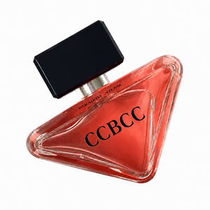 Perfume en Spray Recargable de 90 ml, Eau de Parfum de Larga Duración, Fragancia Floral Cálida para Mujer, Diseño Triangular de Lujo - Product Image 6