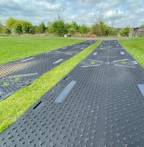 Custom Heavy-Duty Hittebestendige Polyethyleen Road Protection Pads <span class=keywords><strong>Board</strong></span> Voor Tijdelijke Wegenbouwplaatsen - Product Image 6