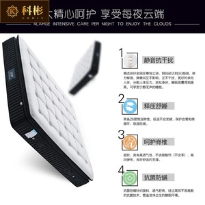 ที่นอนไฮบริดเคบิน 30 ซม.+ ท็อปเปอร์ยางพาราแบบแน่นปานกลาง ดีไซน์ร่วมสมัย - Product Image 4