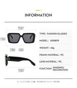 Gafas de Sol de Lujo de Marca al por Mayor 2025, Gafas de Sol de Diamantes de Moda Retro Vintage Y2K para Mujer, Lunette De Soleil Luxe - Product Image 5