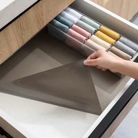 Tapis de réfrigérateur en EVA imperméable, facile à nettoyer, antidérapant, qualité alimentaire, sans BPA, tapis de tiroir imperméable et antidérapant