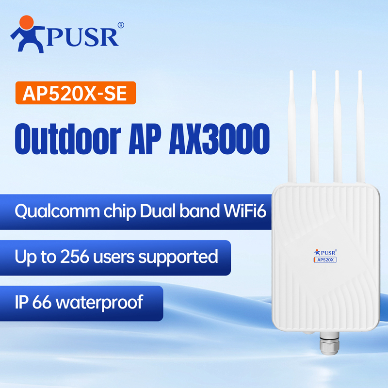 AX3000 Outdoor AP without Power adapter AP520X-SE