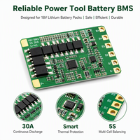 Système de gestion de batterie pour outils électriques professionnels (BMS) et carte de circuit imprimé de conception de contrôleur de moteur