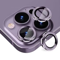 Protection d'écran en verre trempé en gros pour iPhone 17 Pro Max, protecteur d'objectif d'appareil photo en métal